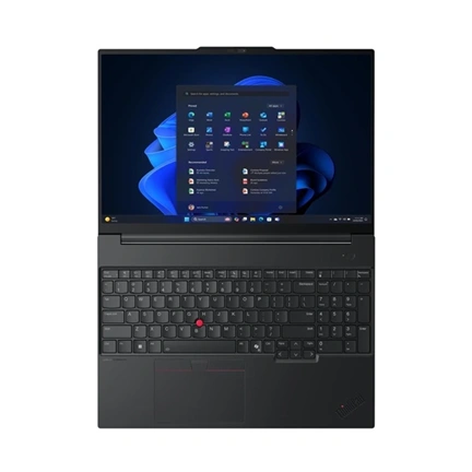 Lenovo ThinkPad E16 G3 notebook 16" WQXGA, Intel Core Ultra 5 228V, 32GB DDR5, 1TB SSD, nincs op. rendszer