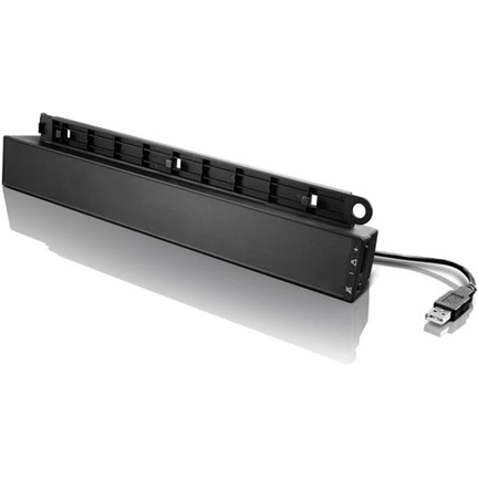 Lenovo USB Soundbar (Monitorra szerelhető) - Fekete