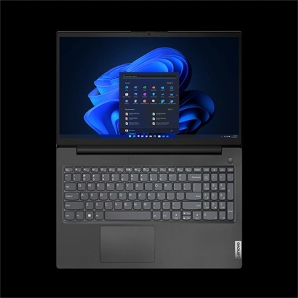 Lenovo V15 G4 AMN notebook 15,6" FHD TN AMD Ryzen 5 7520U, 16GB, 256GB SSD, nincs operációs rendszer, fekete