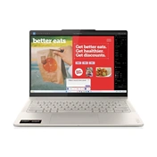 Lenovo Yoga 7 2-in-1 14AGP11 notebook 14" WUXGA OLED, AMD Ryzen AI 5 435, 16GB, 1TB SSD, OS és töltő nélkül, kagylóbézs