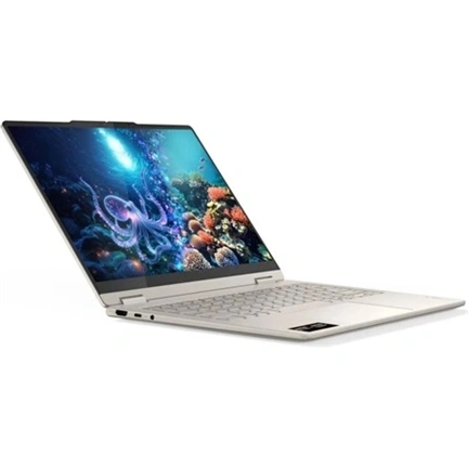 Lenovo Yoga 7 2-in-1 14AGP11 notebook 14" WUXGA OLED, AMD Ryzen AI 5 435, 16GB, 512GB SSD, nincs OS, kagylóbézs