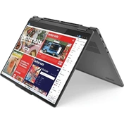 Lenovo Yoga 7 2-in-1 14AKP10 notebook 14" WUXGA OLED, AMD Ryzen AI 7 350, 24GB LPDDR5x, 1TB SSD, nincs OS, Seashell