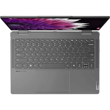 Lenovo Yoga 7 2-in-1 14AKP10 notebook 14" WUXGA OLED, AMD Ryzen AI 7 350, 24GB LPDDR5x, 1TB SSD, nincs OS, Seashell