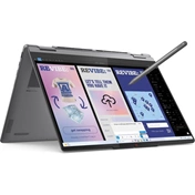 Lenovo Yoga 7 2-in-1 14ILL10 notebook 14" WUXGA OLED, Intel Core Ultra 5 226V, 16GB, 512GB SSD, nincs OS, holdszürke