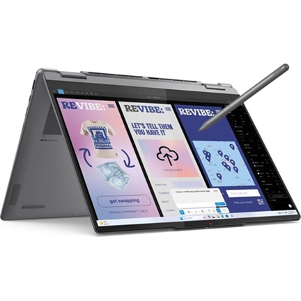 Lenovo Yoga 7 2-in-1 14ILL10 notebook 14" WUXGA OLED, Intel Core Ultra 5 226V, 16GB, 512GB SSD, nincs OS, holdszürke