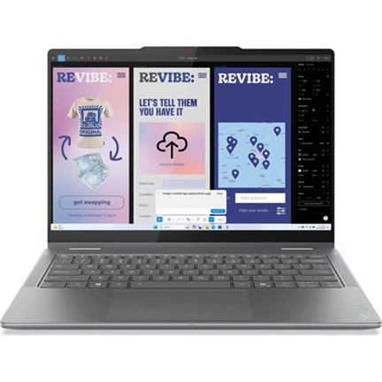 Lenovo Yoga 7 2-in-1 14ILL10 notebook 14" WUXGA OLED, Intel Core Ultra 5 226V, 16GB, 512GB SSD, nincs OS, holdszürke