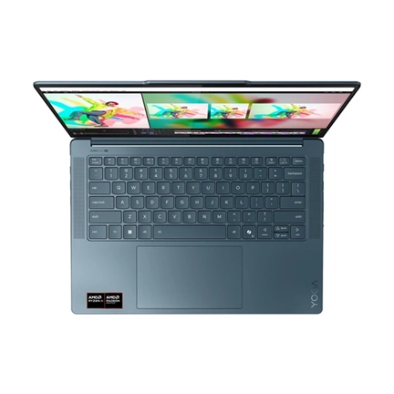 Lenovo Yoga Pro 7 14AKP10 notebook 14,5" 3K OLED, AMD Ryzen AI 7 350, 32GB, 1TB SSD, nincs OS, tajtékzöld