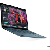 Lenovo Yoga Slim 7 14AGP11 notebook 14" WUXGA OLED, AMD Ryzen AI 5 430, 16GB, 512GB SSD, Windows 11 Home, tajtékzöld