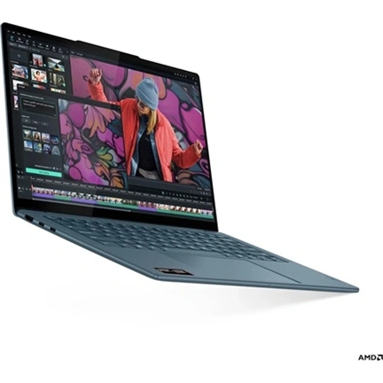 Lenovo Yoga Slim 7 14AGP11 notebook 14" WUXGA OLED, AMD Ryzen AI 5 430, 16GB, 512GB SSD, Windows 11 Home, tajtékzöld