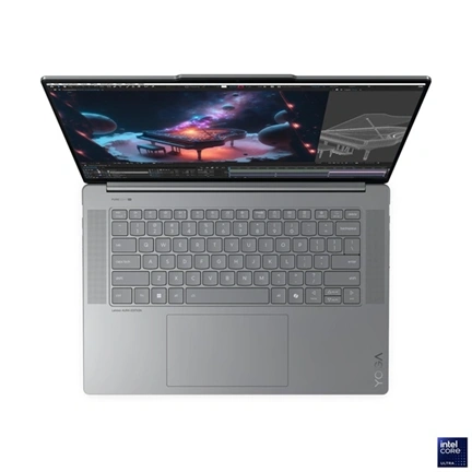 Lenovo Yoga Slim 7 15ILL9 notebook 14" WQXGA+ OLED, Ultra 7 258V, 32GB LPDDR5x, 1TB SSD, Windows 11 Home, holdszürke