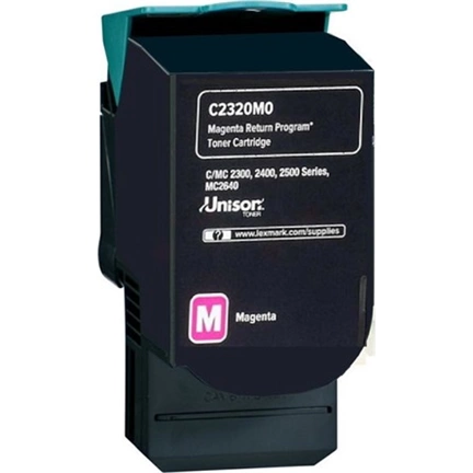 Lexmark C2320M0 C/MC23/4/5xx Mag Rtn 1K Cartridge