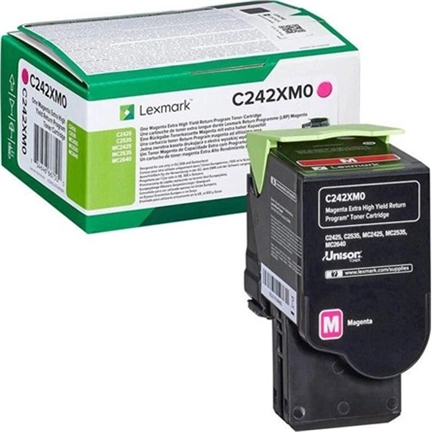 Lexmark C242XM0 C/MC23/4/5xx Mag Rtn 3.5K Cartridge
