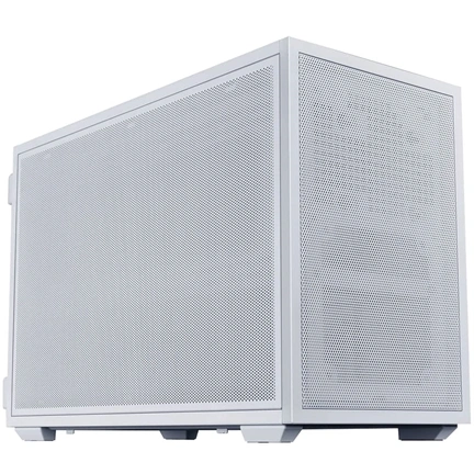 Lian Li DAN Cases B4 Micro-ATX Számítógépház - fehér