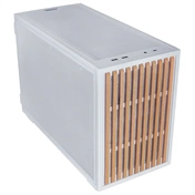 Lian Li DAN Cases B4  Wood Edition Micro-ATX Számítógépház - bükk/fehér
