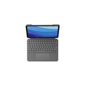 Logitech Combo Touch iPad Pro 12.9" (5. generáció), szürke - US