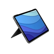 Logitech Combo Touch iPad Pro 12.9" (5. generáció), szürke - US
