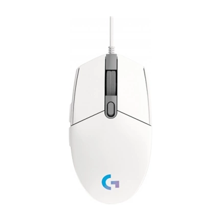 Logitech G203 Lightsync fehér egér