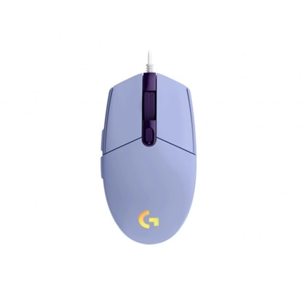 Logitech G203 Lightsync lila egér