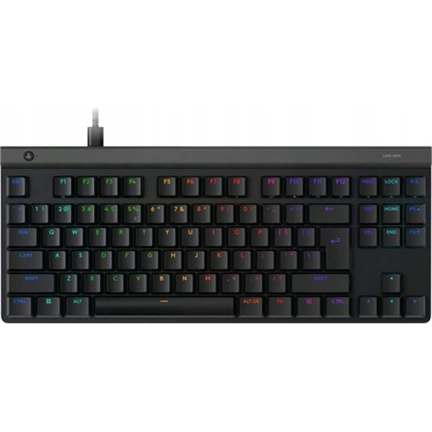 Logitech G515 TKL billentyűzet - játékhoz tervezett, vezetékes, mechanikus, GL kapcsolók, angol (US Int) kiosztás Logitech G515 TKL billentyűzet - játékhoz tervezett, vezetékes, mechanikus, GL kapcsolók, angol (US Int) kiosztás