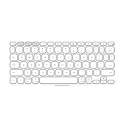 Logitech Keys-To-Go 2 US Int billenyűzet Pale Gray (920-012985)