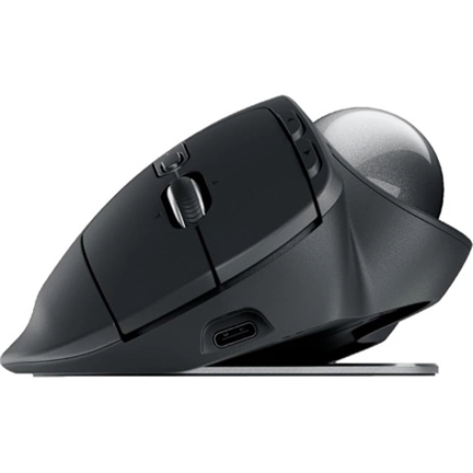 Logitech MX Ergo S Wireless Bluetooth Mouse Graphite Gray