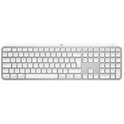 Logitech MX Keys S for Mac Bluetooth Keyboard Pale Grey US
