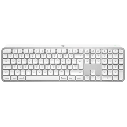 Logitech MX Keys S for Mac Bluetooth Keyboard Pale Grey US