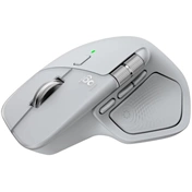Logitech MX Master 4 vezeték nélküli egér haptikus visszajelzéssel, 8000dpi, halványszürke