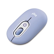 Logitech POP with emoji vezeték nélküli lila egér