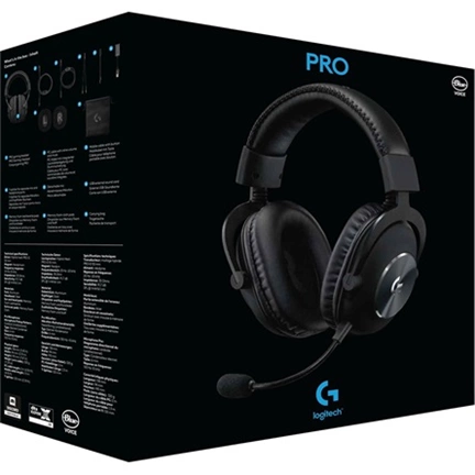 Logitech PRO X Gaming headset + állvány (991-000358)