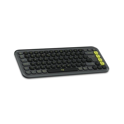 Logitech Pop Icon Wireless Keyboard Combo Graphite US