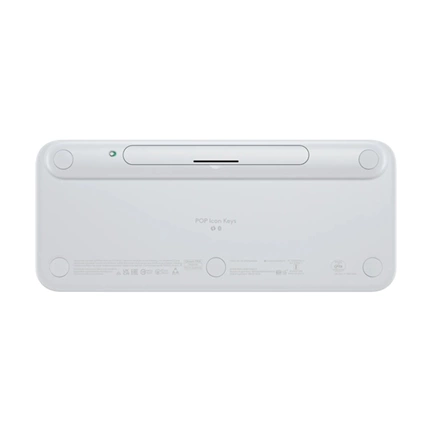 Logitech Pop Icon Wireless Keyboard Dirty White US