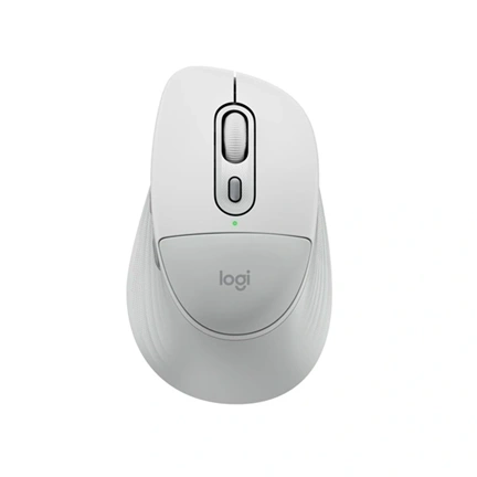 Logitech Signature Comfort Plus M850 L vezeték nélküli Bluetooth-egér tenyérpárnával - piszkosfehér