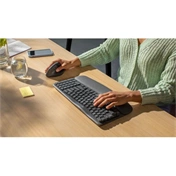 Logitech Wave Keys + Lift Combo ergonomikus billentyűzet + egér, Bt + 2,4GHz vezeték nélküli, angol (US), grafitszürke