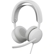Logitech Zone Wired 2 fejhallgató, USB, piszkosfehér