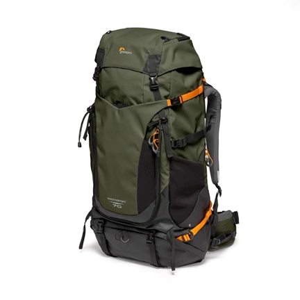 Lowepro PhotoSport hátizsák PRO 70L AW IV (M-L), sötétzöld
