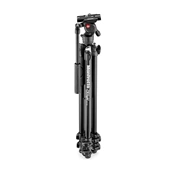Manfrotto 290 Light 3 szekciós alu fotó állvány és BeFree live fluid videó fej állványszett Manfrotto 290 Light 3 szekciós alu fotó állvány és BeFree live fluid videó fej állványszett