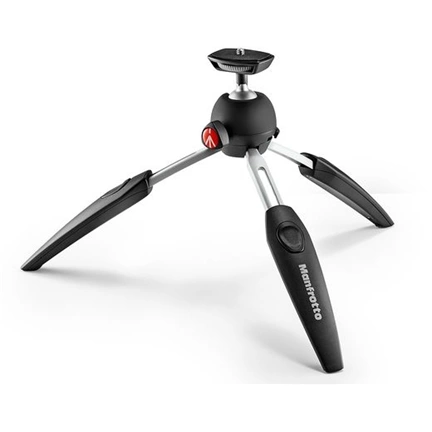 Manfrotto Pixi Evo 2 szekciós mini asztali állvány fekete