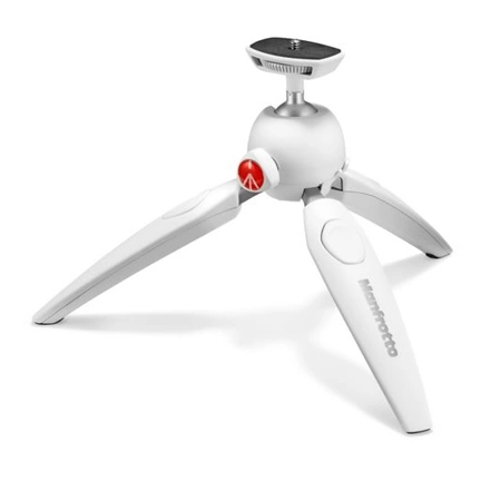 Manfrotto Pixi Evo 2 szekciós mini asztali állvány fehér
