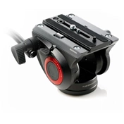 Manfrotto 755CX3 karbon videó állvány vízszintezhető középoszloppal és MVH500AH videó fej szett Manfrotto 755CX3 karbon videó állvány vízszintezhető középoszloppal és MVH500AH videó fej szett