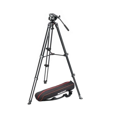 Manfrotto MVK500AM - MVH500A fluid videófej + MVT502AM alu videó állvány szett