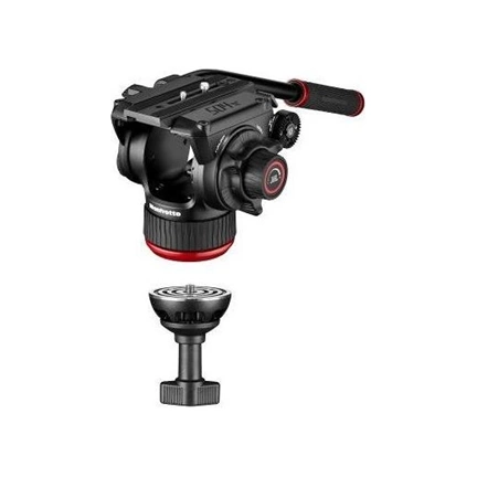Manfrotto 504x fluid videó fej és 536 4 szekciós karbon videó állvány szett