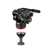 MANFROTTO 504x fluid videó fej 635 fast karbon szimpla lábú állvánnyal