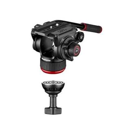 MANFROTTO 504x fluid videó fej 635 fast karbon szimpla lábú állvánnyal