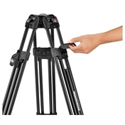 Manfrotto 504x fluid videó fejés 645 FASTalumínium ikerlábas videó állvány szett Manfrotto 504x fluid videó fejés 645 FASTalumínium ikerlábas videó állvány szett