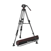 Manfrotto 504x fluid videó fejés 645 FASTalumínium ikerlábas videó állvány szett Manfrotto 504x fluid videó fejés 645 FASTalumínium ikerlábas videó állvány szett
