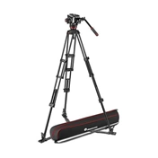 Manfrotto 504x fluid videó fej és alu ikerlábas videó állvánny földterpesz állványszett Manfrotto 504x fluid videó fej és alu ikerlábas videó állvánny földterpesz állványszett