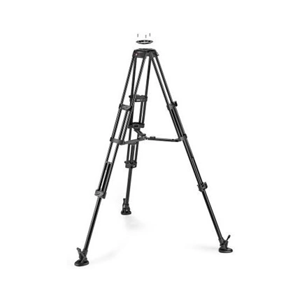 Manfrotto 504x fluid videó fej és alu ikerlábas középterpeszes videó állvány szett Manfrotto 504x fluid videó fej és alu ikerlábas középterpeszes videó állvány szett