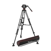 Manfrotto 504x fluid videó fej és alu ikerlábas középterpeszes videó állvány szett Manfrotto 504x fluid videó fej és alu ikerlábas középterpeszes videó állvány szett