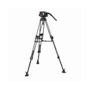 MANFROTTO 509 Video fej + 645 Fast karbon állvány, 2n1 terp. ikerláb MVK509TWINFC